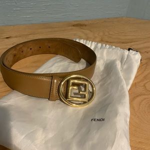 Fendi belt size 90